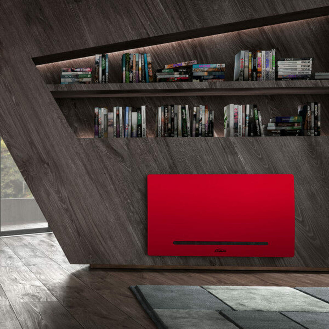 Galletti ART-U Metallic Skin Red 30 – Gebläsekonvektor (Bodengerät), 2,65/2,44 kW, Inverter