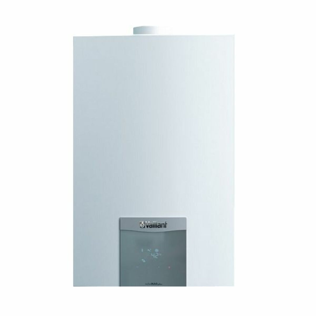 Vaillant nuovo Turbomag plus 125/1- 5 rt geschlossene Brennkammer – Gas-Durchlauferhitzer, 12 l/min, Flüssiggas, Energieeffizienzklasse A