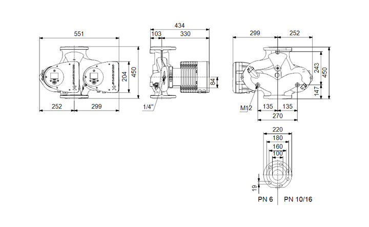 GRUNDFOS MAGNA3 D 100-120 F Art. 97924900