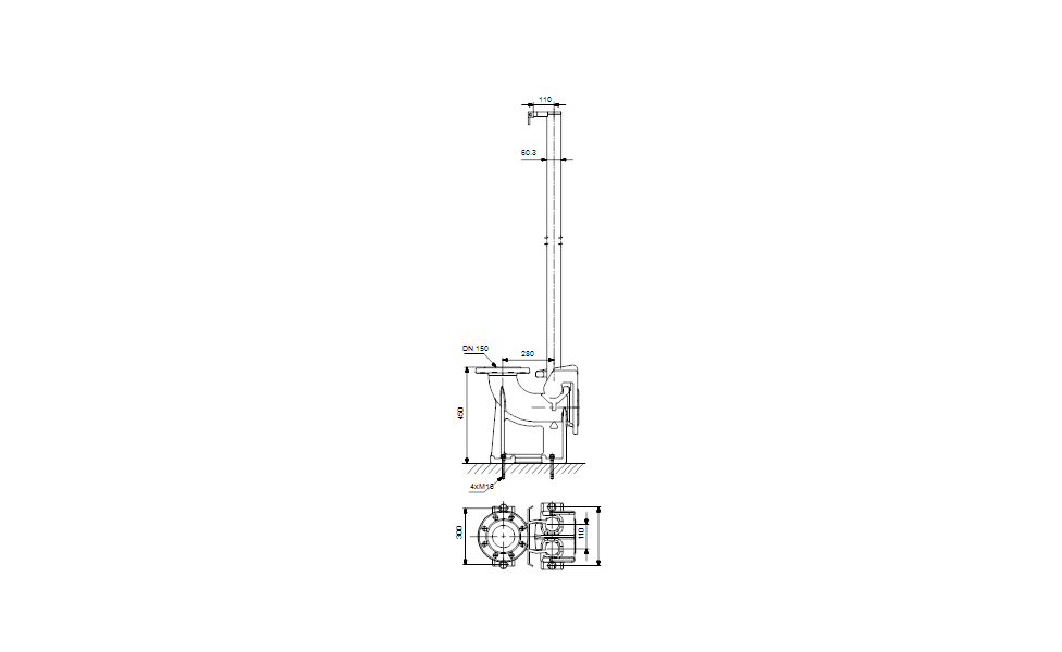 GRUNFOS Auto coupling set Art. 96102241