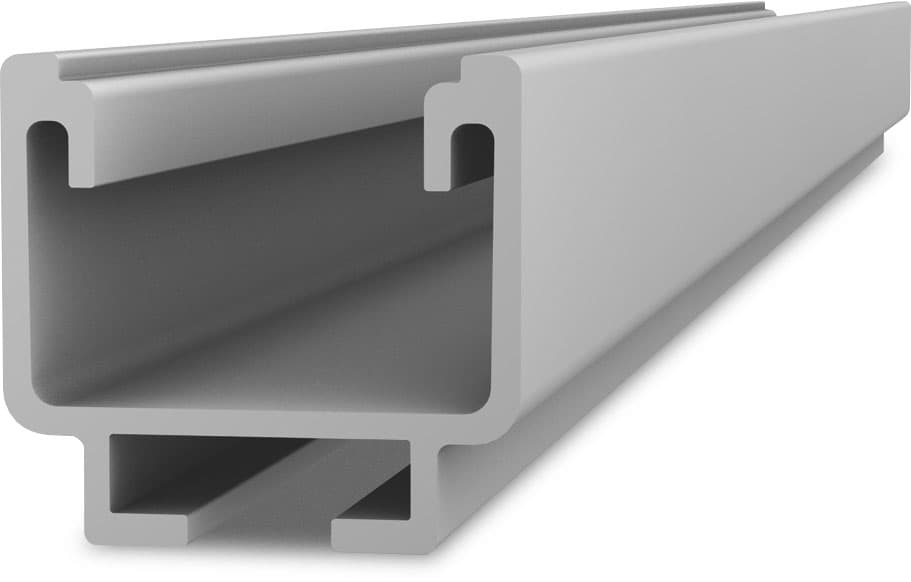 Unterkonstruktion K2 SolidRail Light; 4.40 m Silver 2003233