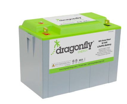 100Ah 12V Heated LiFePO4 Battery DF10012H - Art. 29894