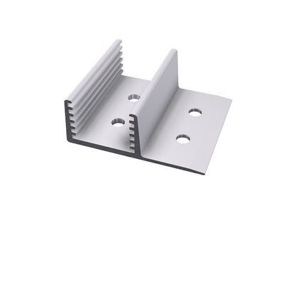 SOL-50 Grundplatte 80mm ohne Schrauben VE20 -Art. 105000/20