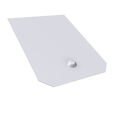 SOL-50 Schindeldummy Solarblech 380x280mm VE20 -Art. 105450/20