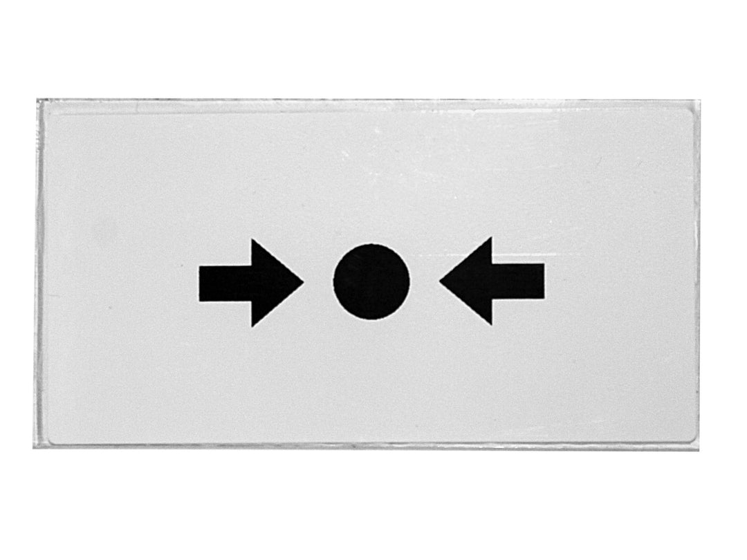Ascom Glas für Handfeuermelder