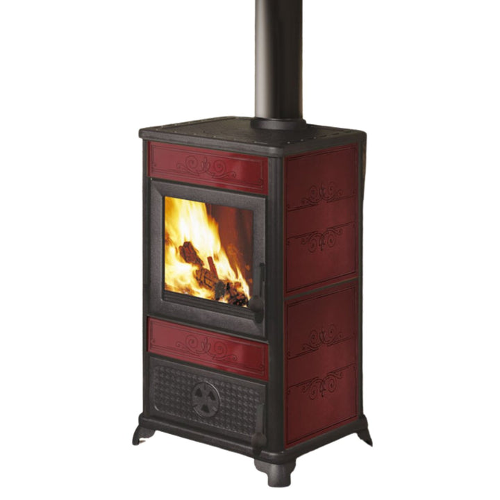 EK63 Gruppo Edilkamin – Holzofen, 11 kW, Bordeaux