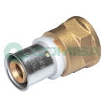 Comisa Pressübergang gerade 1" IG x Ø 26 mm, Wasser