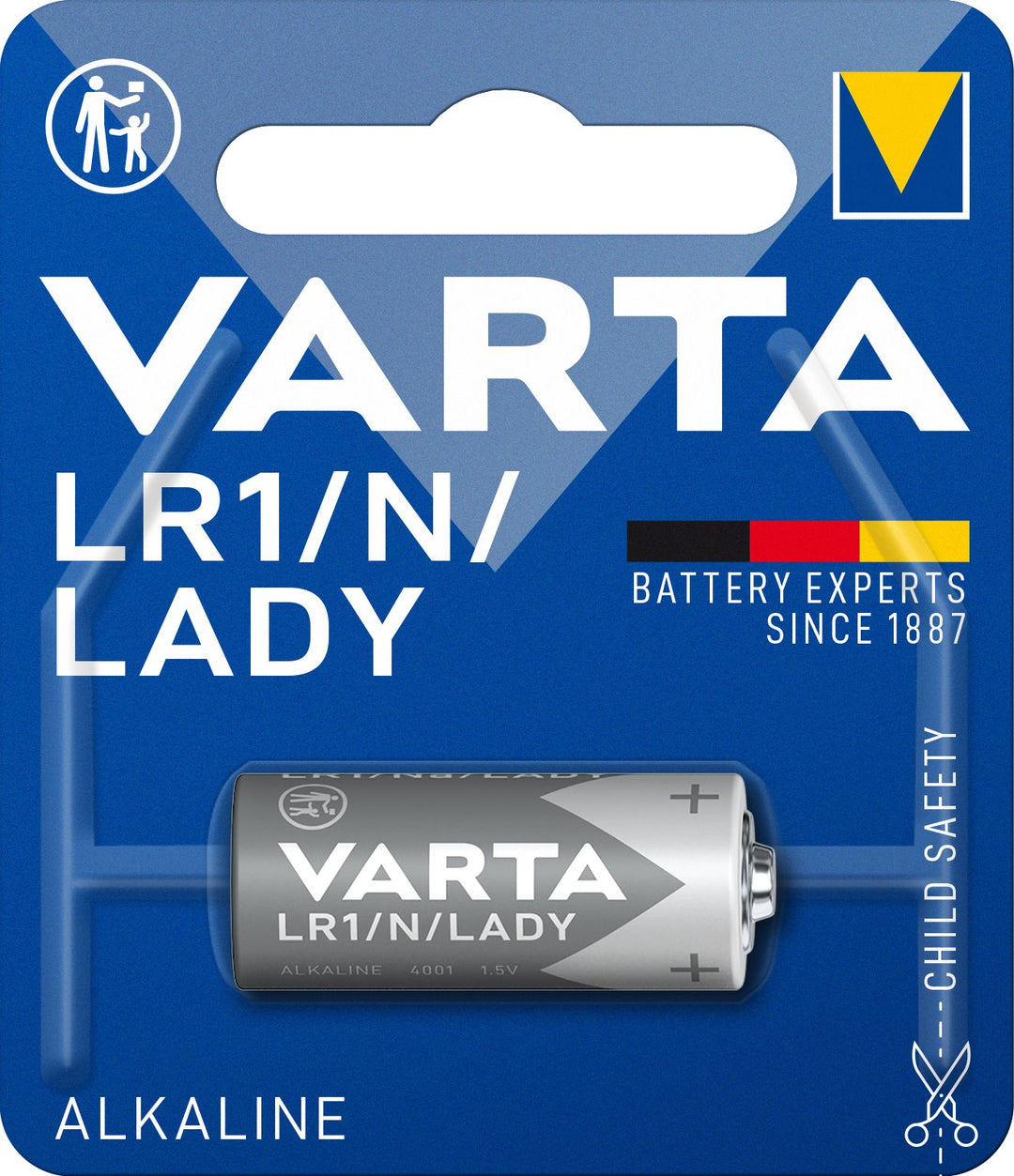 Varta High Energy Alkaline Batterie 4001 / LR1 1,5V