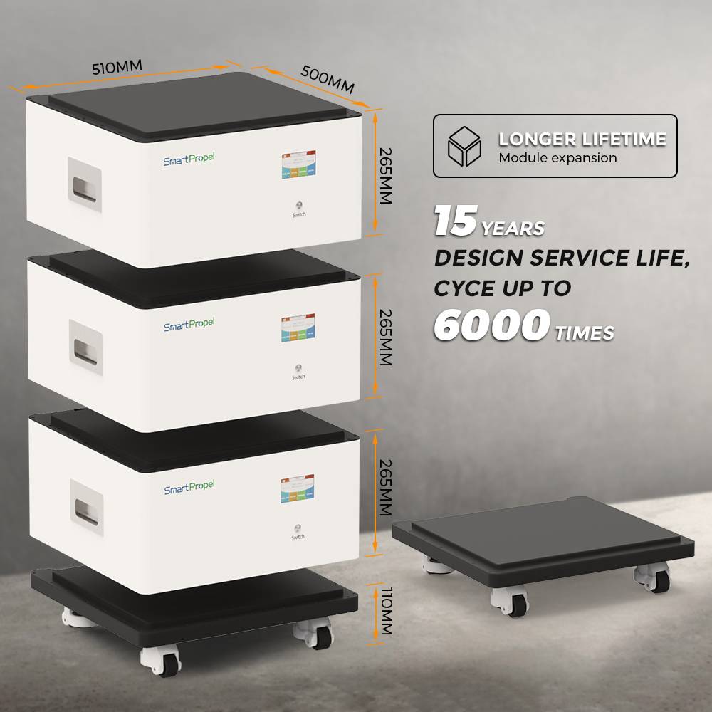 10/20/30/40/50kWh Stackable Battery System (Tou... SP-SC-20kWh - Art. 34719