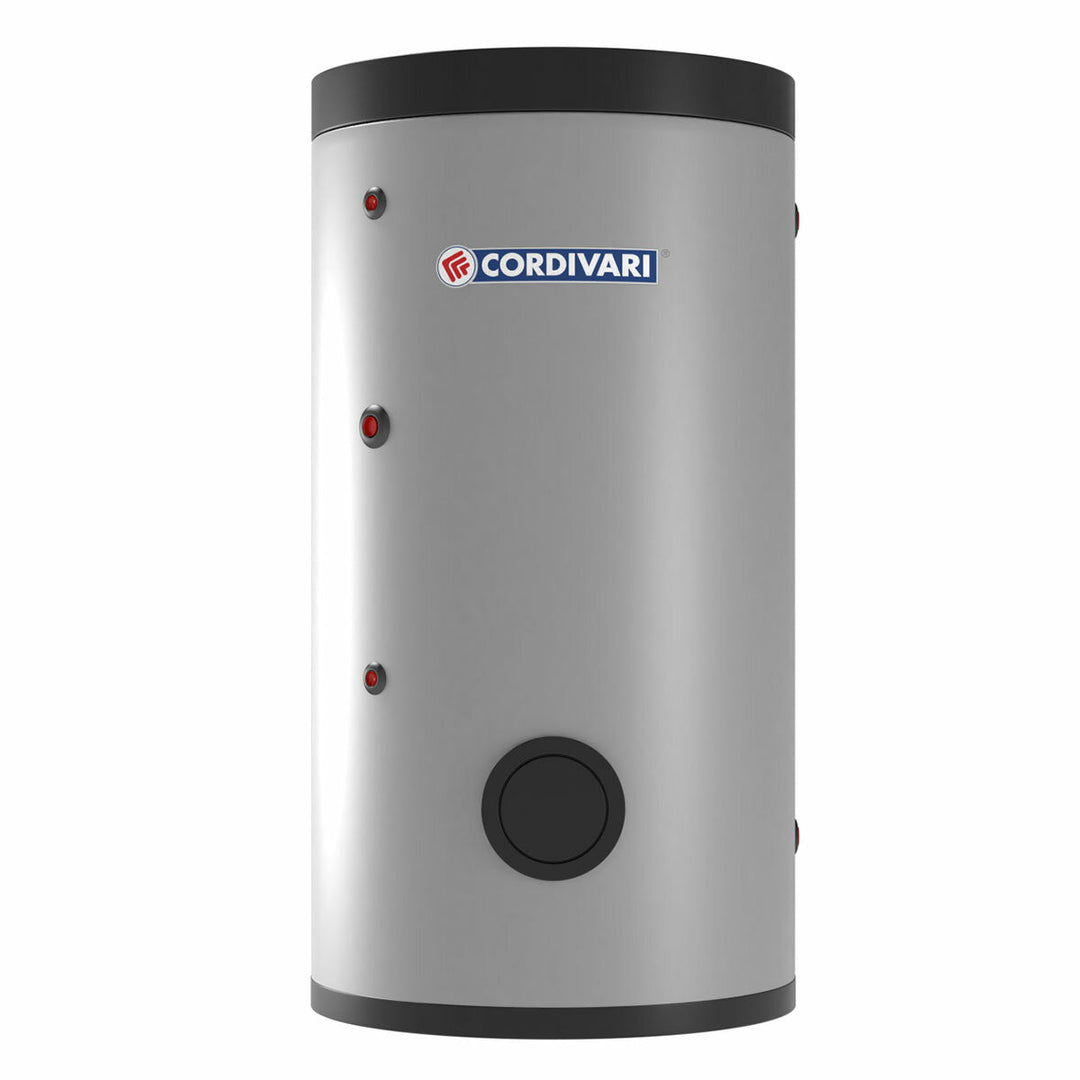 Cordivari BOLLY 1 ST WB vertikal – Trinkwarmwasserspeicher, 300 Liter, 1 Wärmetauscher