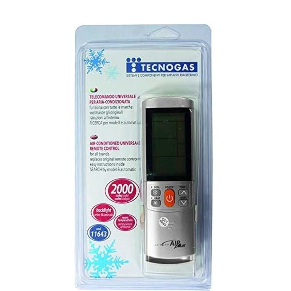 Tecnogas Universal-Fernbedienung für Klimagerät 00000011643