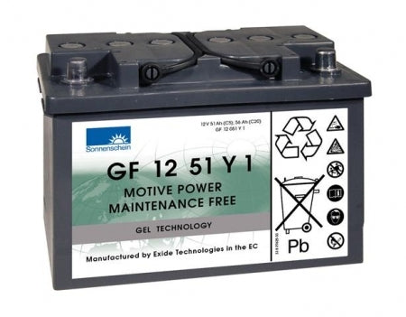 Sonnenschein GF 12 051 Y1 Blei-Gel-Akku 12V 51Ah