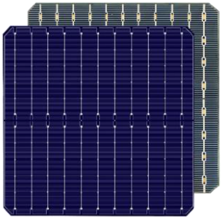 Allesun - Zellen - 11BB 182 Mono  Bifacial Solar Cell 3 - Art. 26997