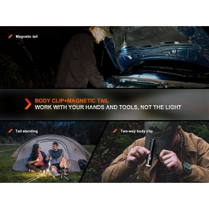 Fenix E28R V2.0 LED Taschenlampe 1700 Lumen mit USB-C