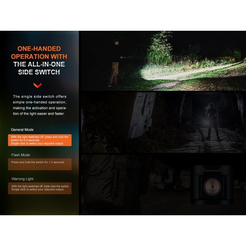 Fenix E28R V2.0 LED Taschenlampe 1700 Lumen mit USB-C