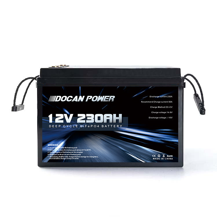 12230 12v 230ah Lifepo4 battery Pack - Art. 34122