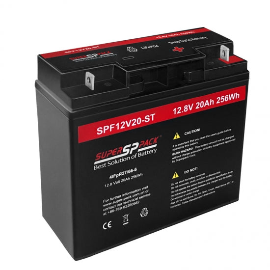 12V20Ah LiFePO4 Battery SPF12V20-ST - Art. 19183