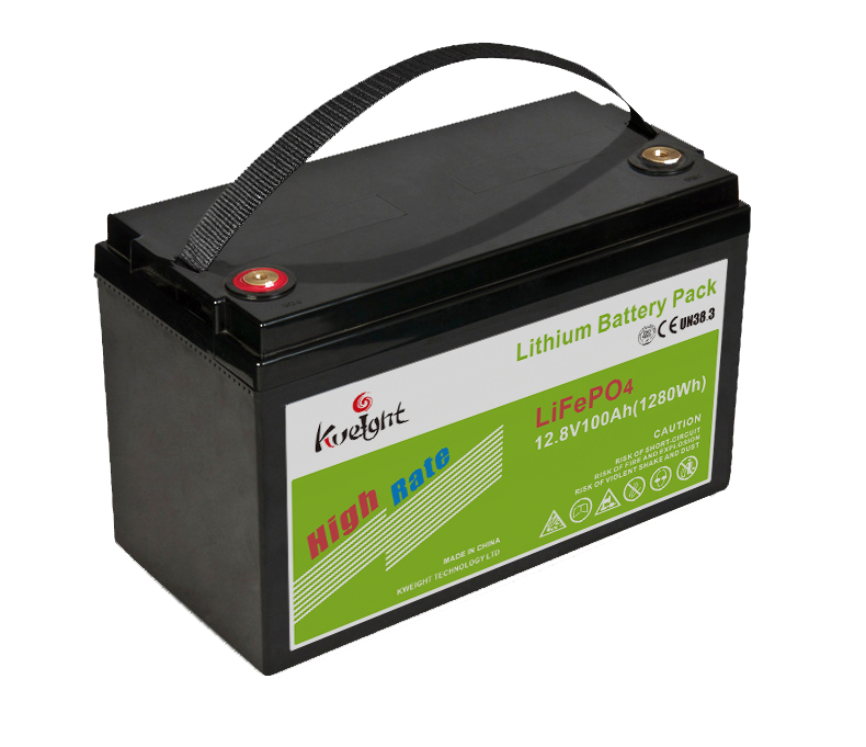 12V 100AH LiFePO4 Deep Cycle Battery QL12-100 - Art. 19759