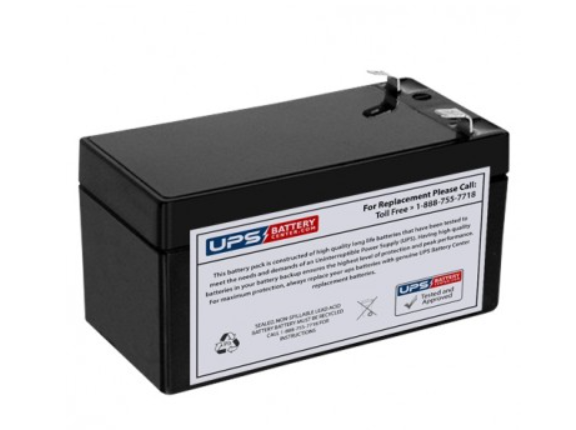 12V 1.2Ah with F1 Terminals TLV1214 - Art. 37505
