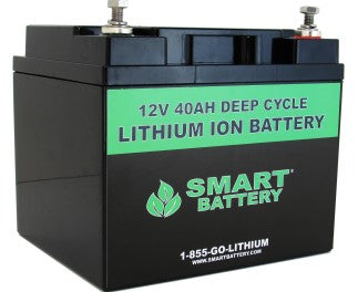 12V 40AH Lithium ion Battery SB40 - Art. 3695
