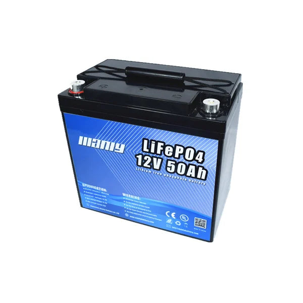12V 50Ah LiFePo4 Battery MLP1250A - Art. 38567