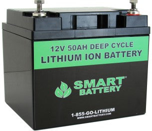 12V 50AH Lithium ion Battery SB50 - Art. 3696