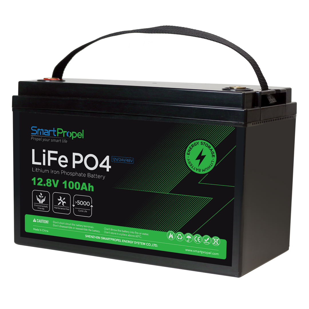 SmartPropel - Speicher - 12V 50/100/150Ah LiFePo4 Battery Series 12,8V 100Ah - Art. 34699