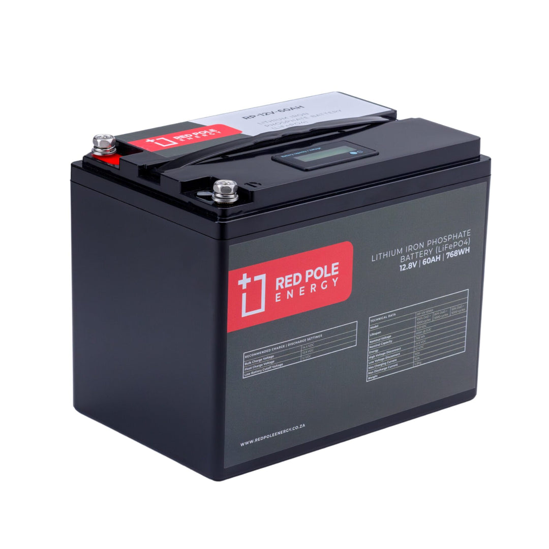 12V 60Ah 720Wh Lithium Battery RP-12V-60AH - Art. 38545