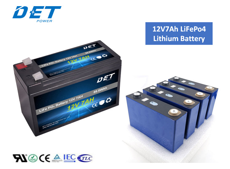 12V 7Ah LiFePo4 DLPE12-7 - Art. 20149