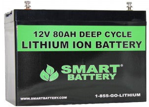 12V 80AH Lithium ion Battery SB80 - Art. 3699