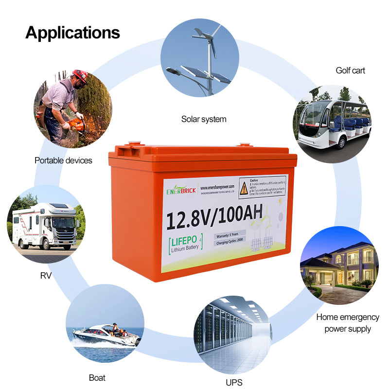 Enershare Tech Company Ltd - Speicher - 12/24V Lithium Ion Battery ES12200 - Art. 26622