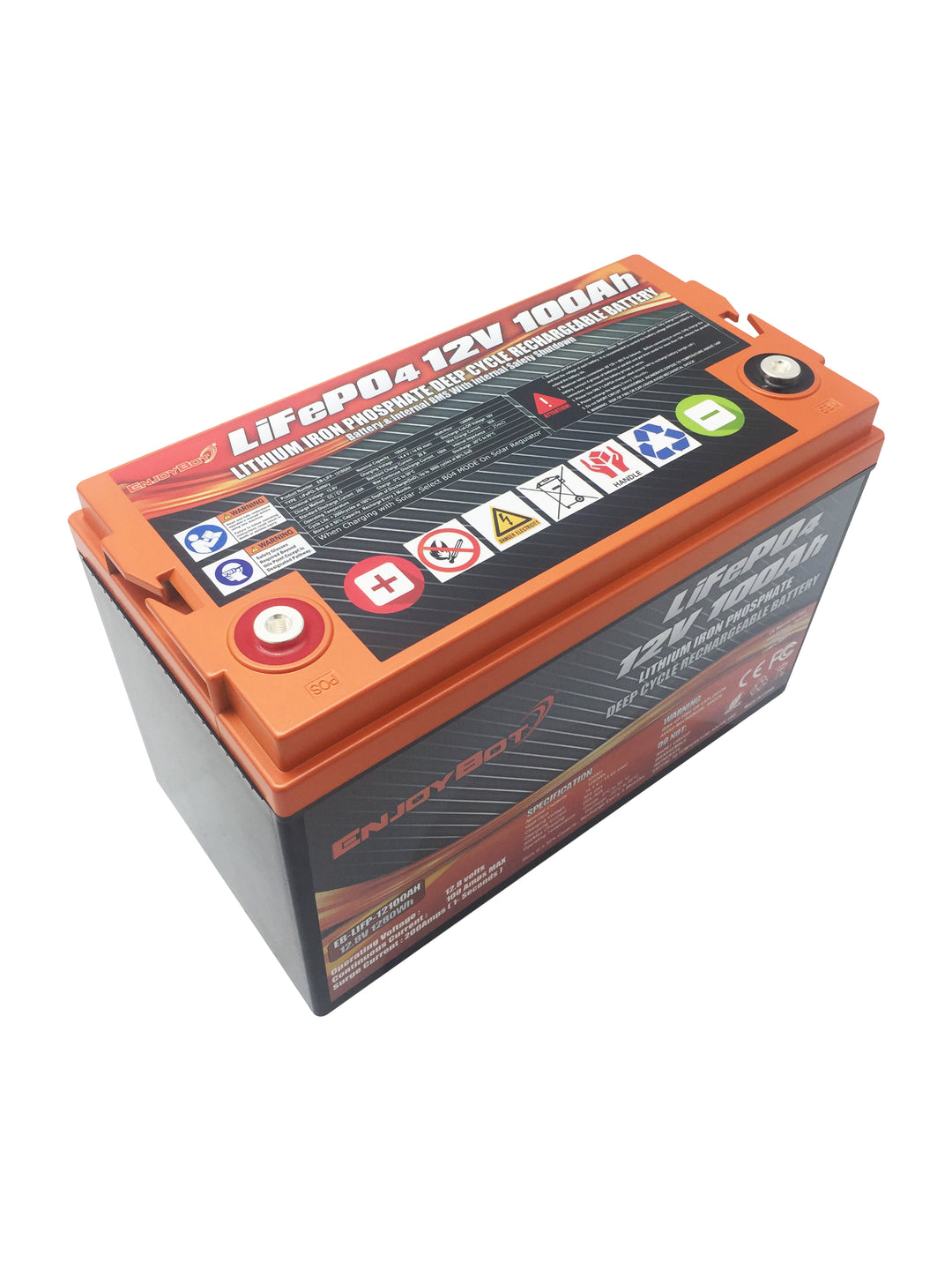 Shenzhen Grenergy Technology Co., Ltd. - Speicher - 12.8V 100Ah LiFePO4 Battery 12,8V 100Ah - Art. 18844
