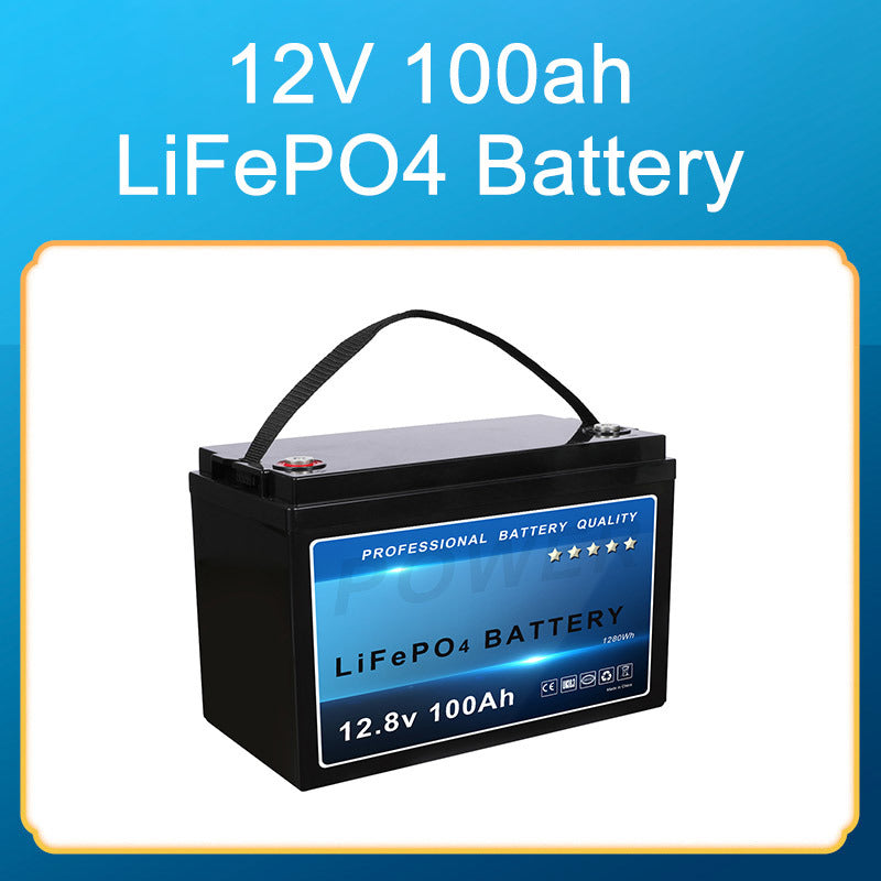 12.8V 100Ah LiFePO4 Battery MP-12100 - Art. 33135
