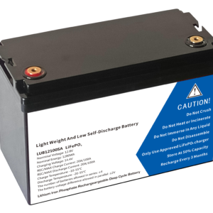 12.8V 100Ah LiFePO4 Battery BAU12100 - Art. 36580