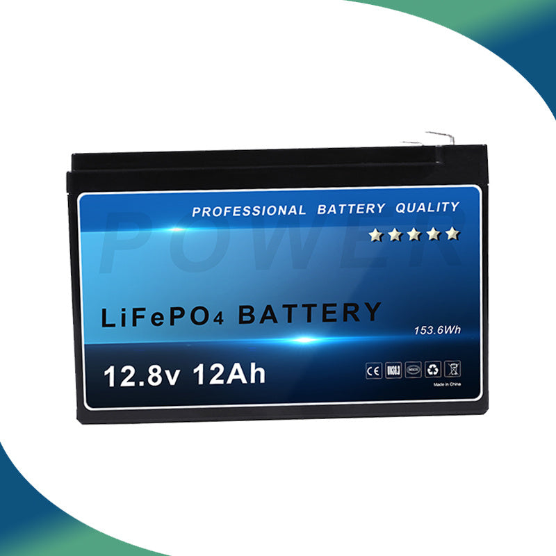 12.8V 12Ah LiFePO4 Battery MP-1212 - Art. 33142