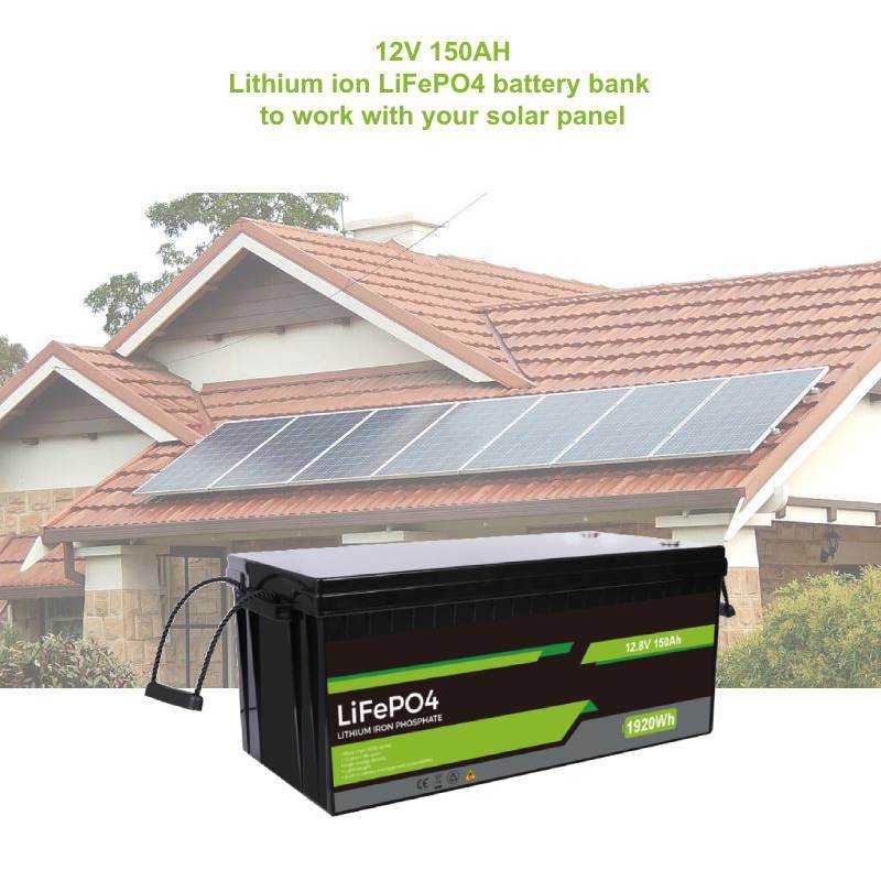 12.8V 150Ah LiFePO4 Battery MP-12150 - Art. 33136