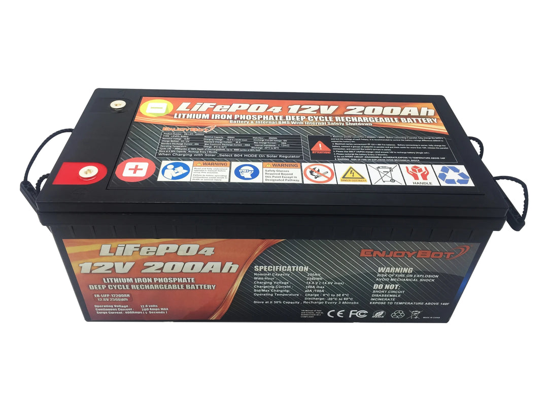 12.8V 200Ah LiFePO4 Battery 12,8V 200Ah - Art. 18845