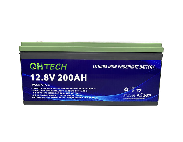 12.8V 200Ah LiFePO4 Battery Pack QH-QGL-12V200Ah - Art. 21786