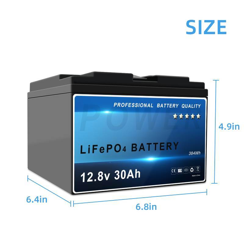 Xiamen Lynsa Intelligent Technology Co., Ltd. - Speicher - 12.8V 30Ah LiFePO4 Battery MP-1230 - Art. 33146