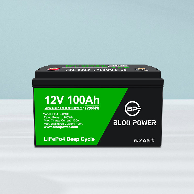12v 100ah Lithium Ion Battery Pack BP-LB-12100 - Art. 29824