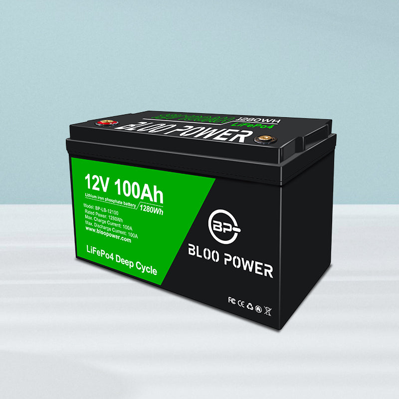 Zhengde Hanyuan (Shenzhen) Technology Co., Ltd. (Bloo Power) - Speicher - 12v 100ah Lithium Ion Battery Pack BP-LB-12100 - Art. 29824
