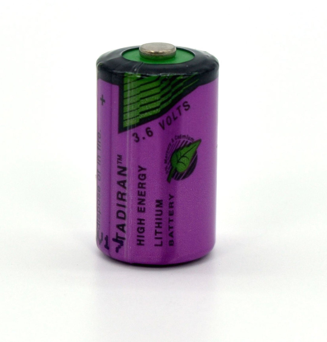 Tadiran SL-550S Hochtemperatur Lithium Batterie 1/2 AA mit 3,6 V und 0,8 Ah