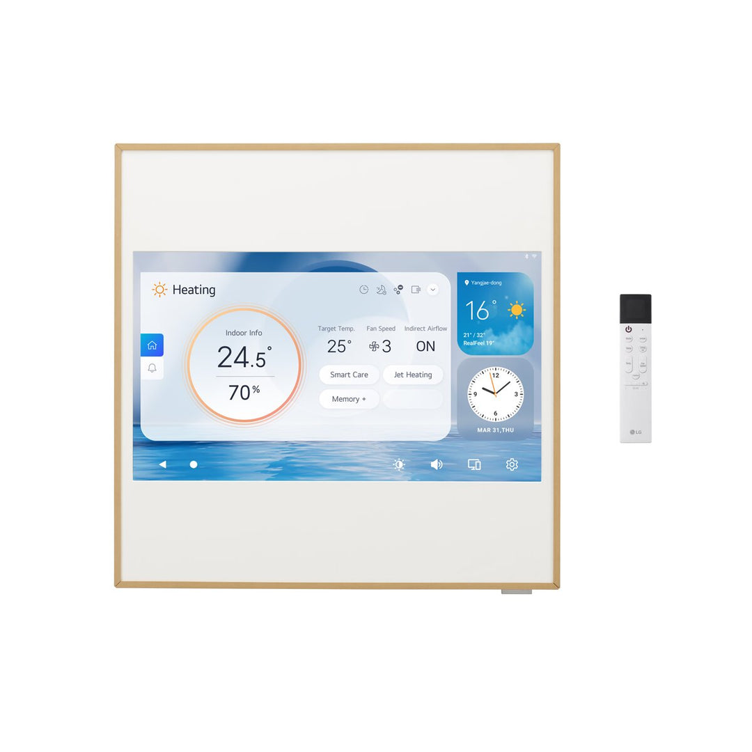 LG ARTCOOL Gallery LCD 12000 BTU – Split-Klimagerät, 3,7/4 kW, R32, A++/A+, WLAN
