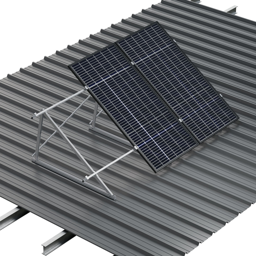 Montagesystem Inclinada verstellbar 13V für Metalldach