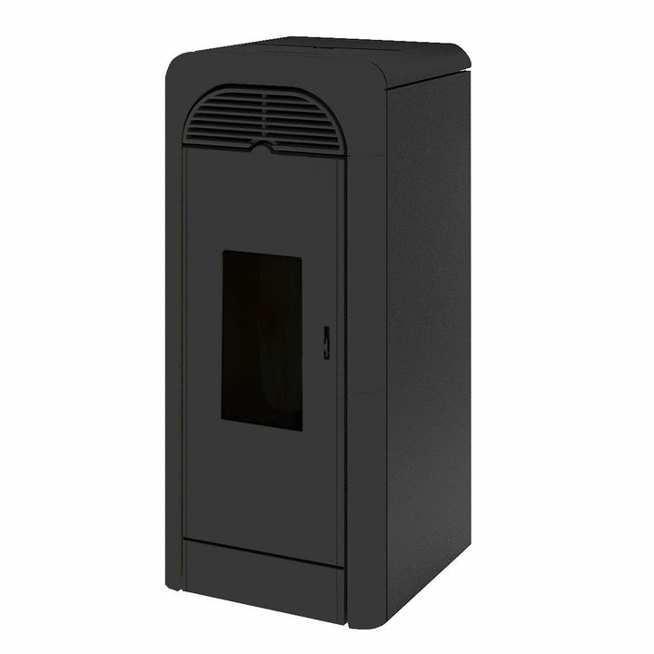 EK63 BERRY90+ - gruppo Edilkamin – Pelletofen, 9,2 kW, Taupe