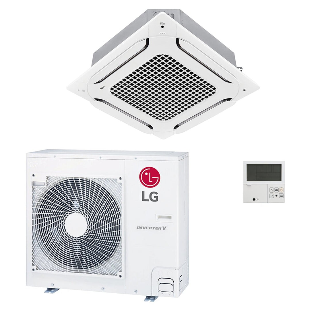LG Kassettengerät 4-Wege UT Compact 36000 BTU – Split-Klimagerät, 9,5/10,8 kW, R32, A++/A+