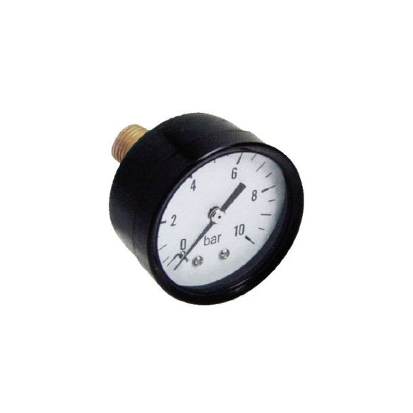 Idronord Manometer 1/4" 10 bar horizontaler Anschluss 1400oriz00 1001