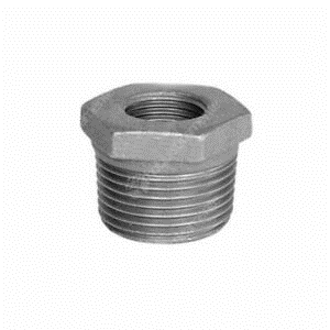 Reduziernippel AG/IG 1" x 3/4" – Gewindefitting aus Eisen