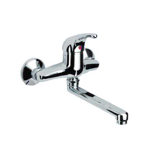 Eurorama Wand-Spültischmischer mit drehbarem Auslauf Serie Reve 14400c EURORAMA14400C