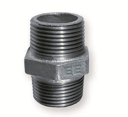 Doppelnippel AG/AG 1" – Gewindefitting aus Eisen